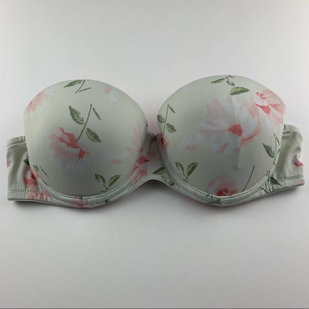 PINK Victoria’s Secret Multi-Way Push-Up Bra 34B #5996